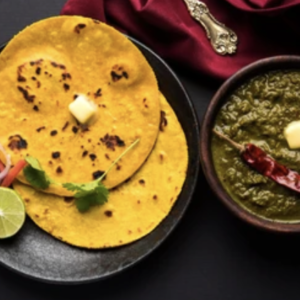 saag and roti